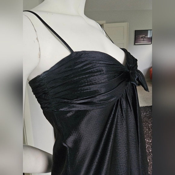 EUC Size 6, 100% Silk BCBGMAXAZRIA Gown - Picture 2 of 11